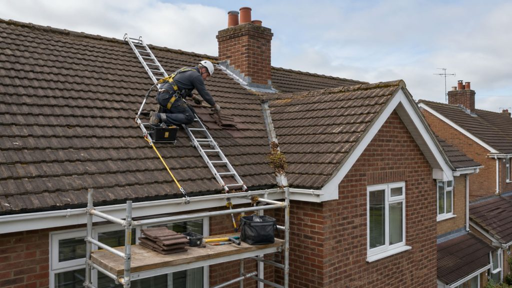 Routine Roof Inspection and Minor Repairs